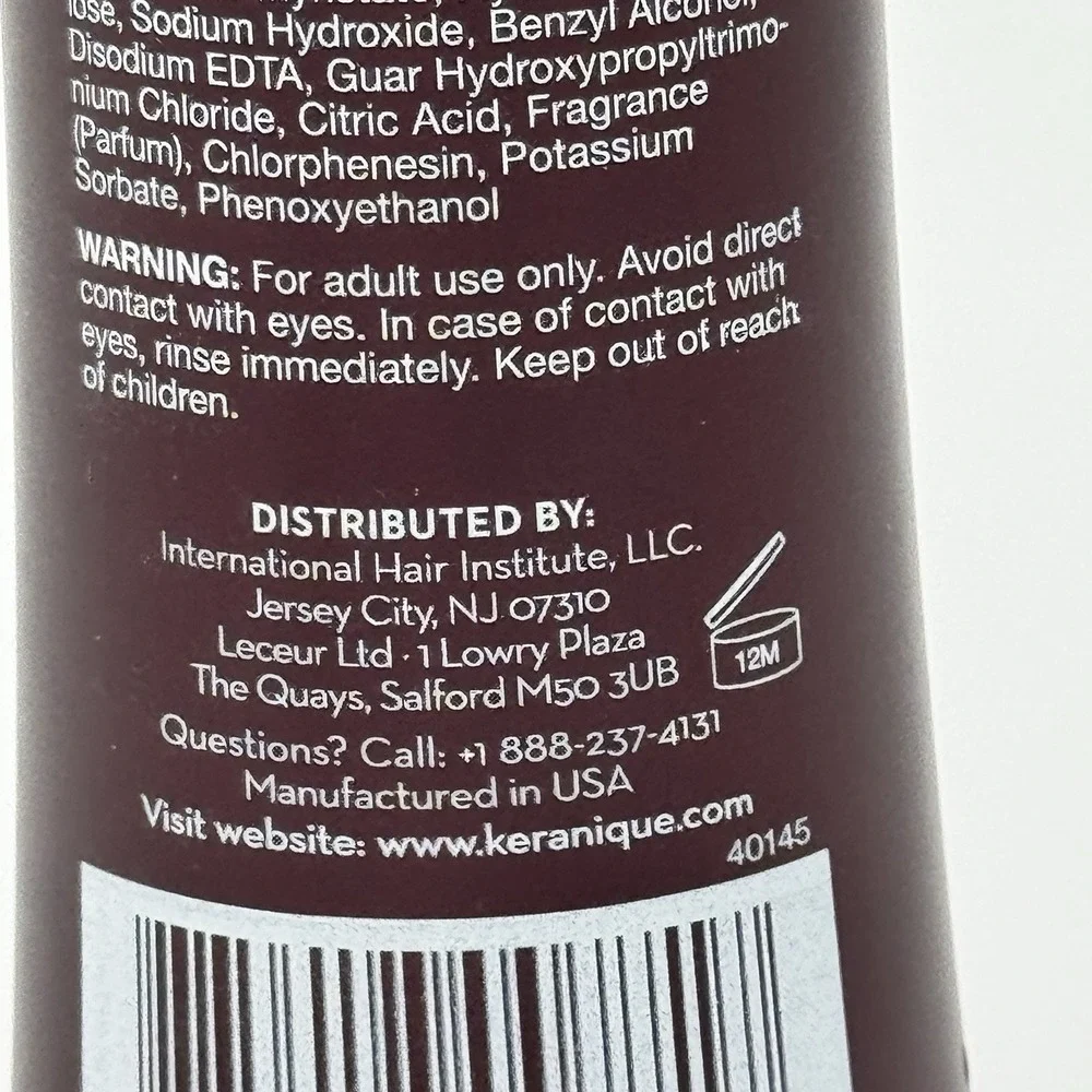 Keranique Color Boost Revitalizing‎ Keratin Conditioner Color Treated Hair 8 Oz